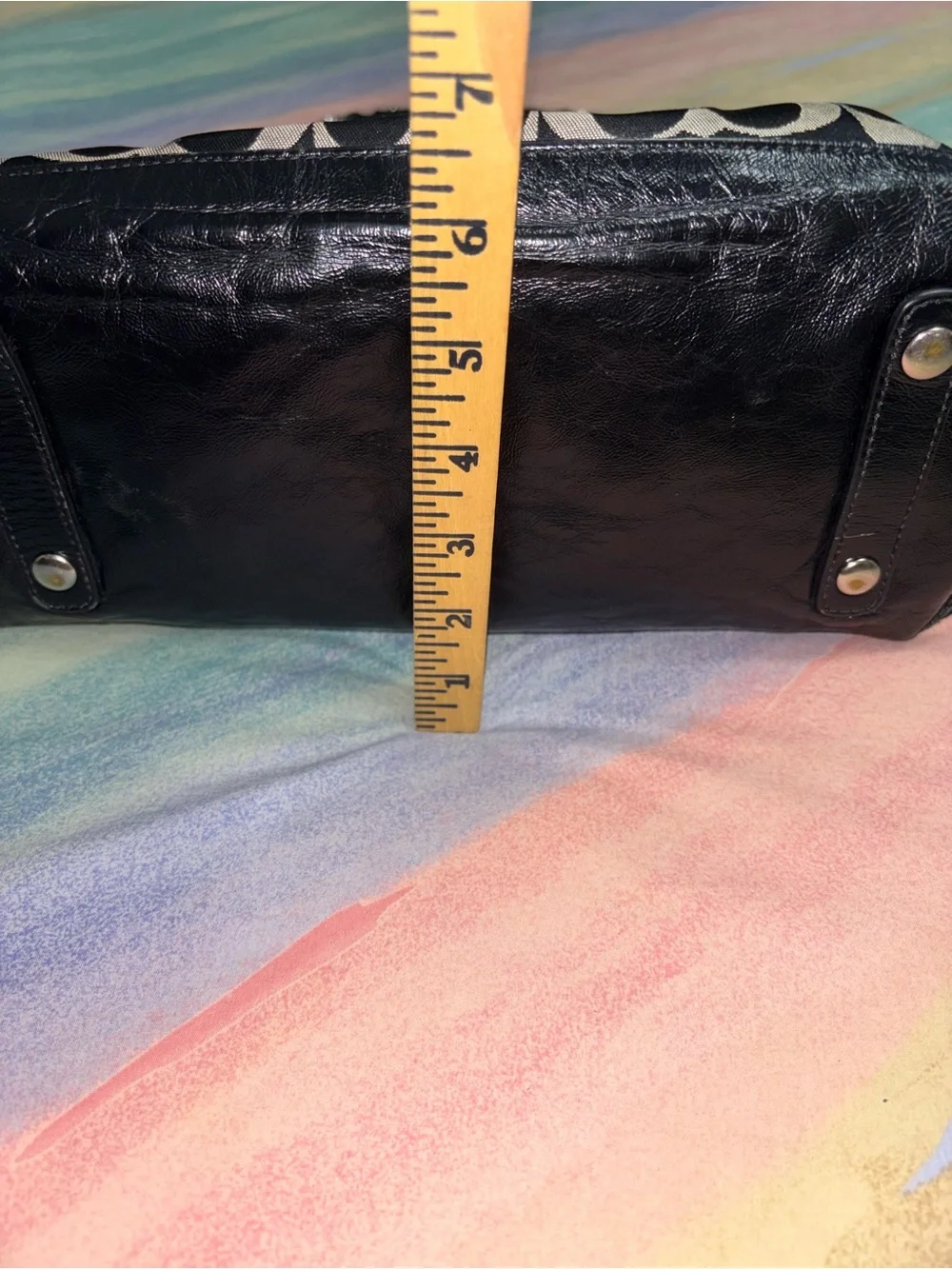 Coach Ashley Satchel Purse F15443 Vintage With Strap and Handles Y2K